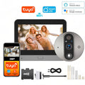 Vizor Electronic Inteligent Wi-Fi, 1080P HD, 3MP, Ecran LCD 4.3 Inch, Senzor Miscare, Unghi de 166°, Gri