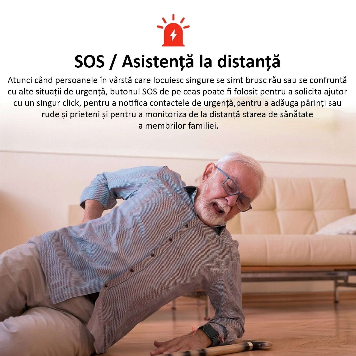 Bratara Fitness, Monitorizare Sanatate 24/7, Ritm Cardiac, Oxigen Sange, ECG, Temperatura, Somn, Moduri Sportive Multiple, Notificari Apeluri, Baterie 20-30 Zile, Rezistenta Apa 1ATM